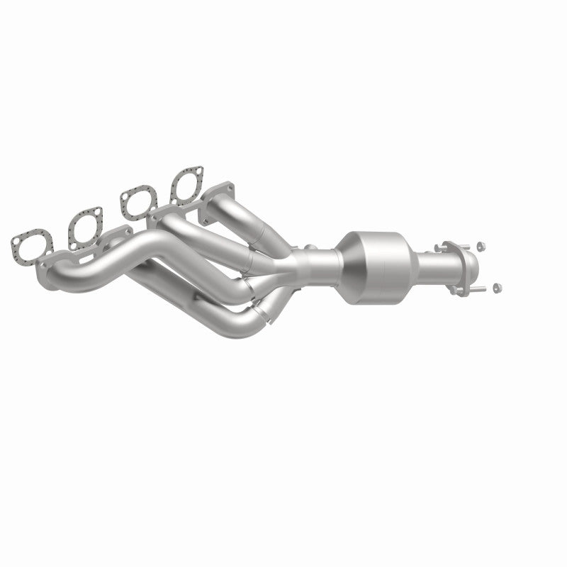 MagnaFlow OEM-Grade Direct-Fit Catalytic Converter - BMW 545i 645Ci 745i 2004-2005 - Driver Side, 360 degree view
