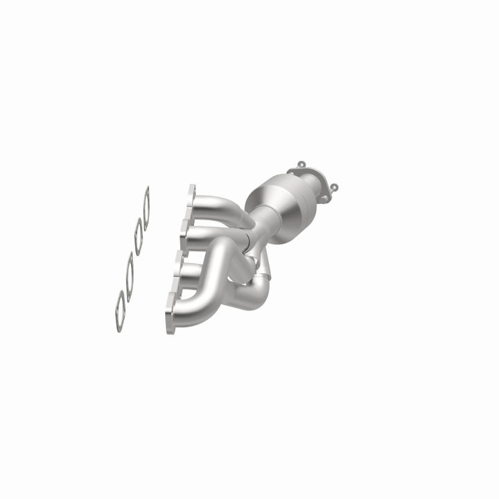 MagnaFlow OEM-Grade Direct-Fit Catalytic Converter - BMW 545i 645Ci 745i 2004-2005 - Driver Side, 360 degree view