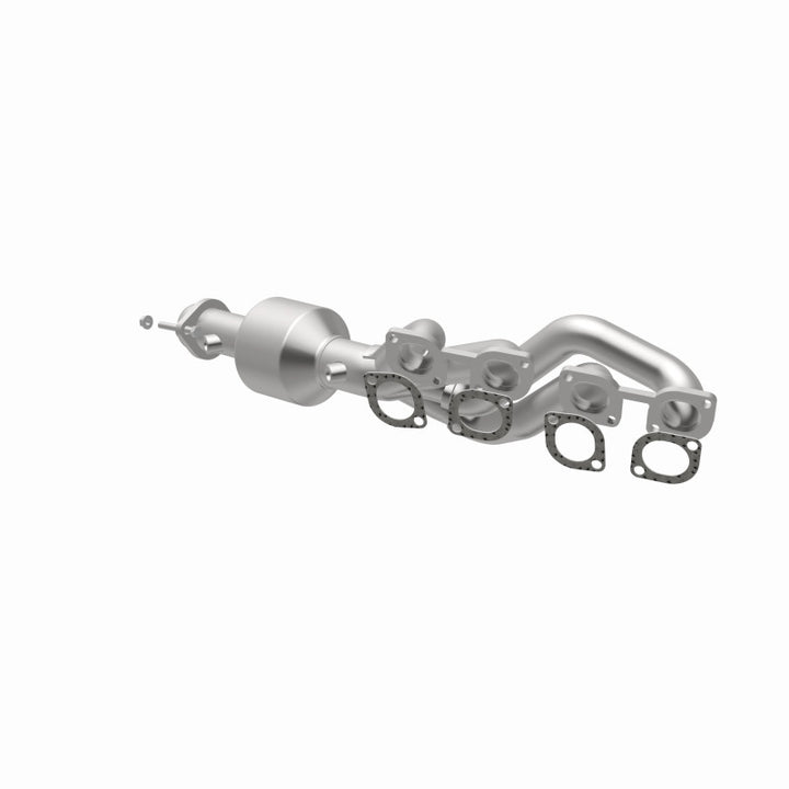 MagnaFlow OEM-Grade Direct-Fit Catalytic Converter - BMW 545i 645Ci 745i 2004-2005 - Driver Side, 360 degree view