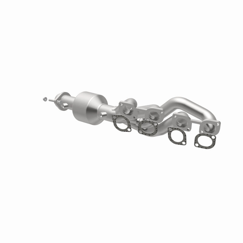 MagnaFlow OEM-Grade Direct-Fit Catalytic Converter - BMW 545i 645Ci 745i 2004-2005 - Driver Side, 360 degree view