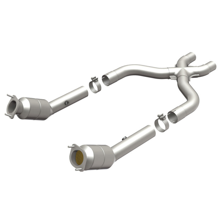 MagnaFlow OEM-Grade Direct-Fit Catalytic Converter - Ford Mustang 2011-2014 5.0L V8, view 2