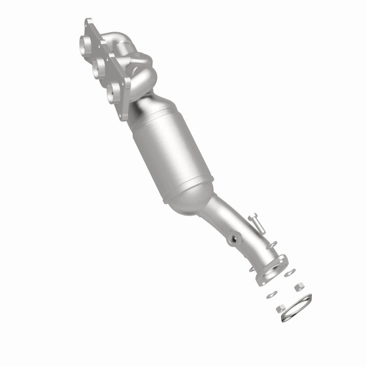 MagnaFlow OEM-Grade Direct-Fit Catalytic Converter - BMW 528i 2008-2011 3.0L - Rear, view 4