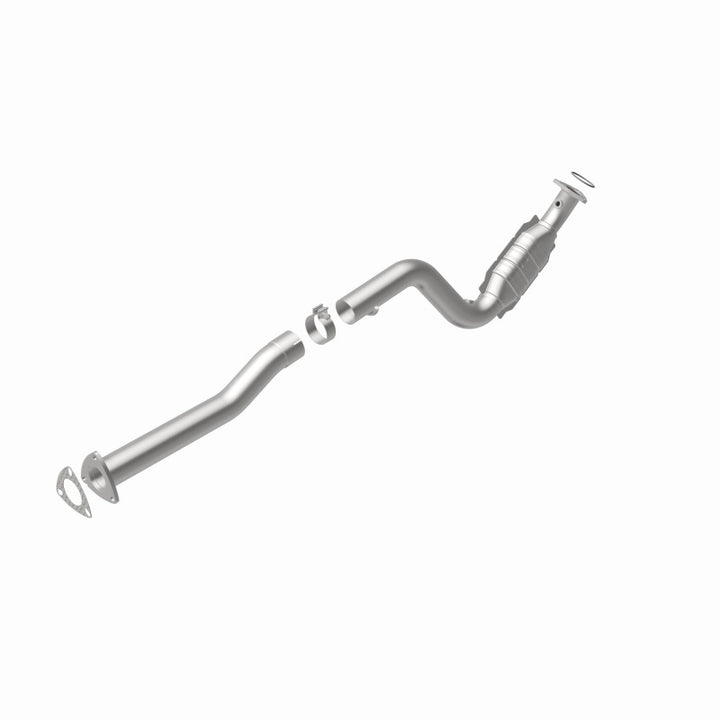 MagnaFlow OEM Grade Direct-Fit Catalytic Converter - Chevrolet Express / GMC Savana 4.8L 2006-2010 - Passenger Side, 360 degree view