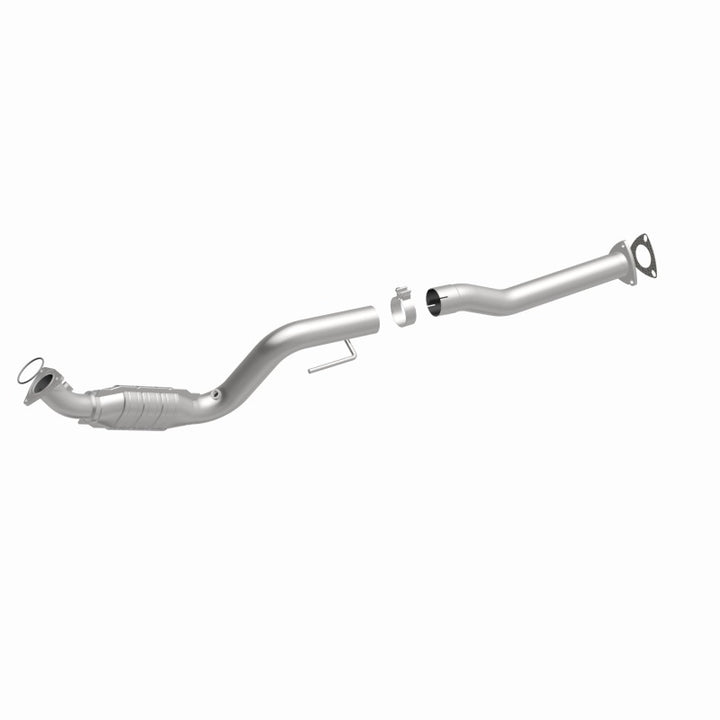 MagnaFlow OEM Grade Direct-Fit Catalytic Converter - Chevrolet Express / GMC Savana 4.8L 2006-2010 - Passenger Side, 360 degree view