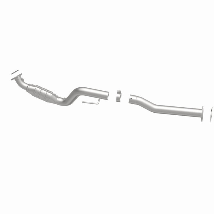 MagnaFlow OEM Grade Direct-Fit Catalytic Converter - Chevrolet Express / GMC Savana 4.8L 2006-2010 - Passenger Side, 360 degree view