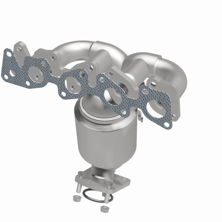 MagnaFlow OEM-Grade Direct-Fit Manifold Catalytic Converter - Chevrolet Spark 2013-2015 1.2L, 360 degree view