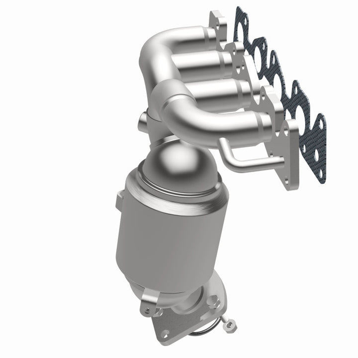 MagnaFlow OEM-Grade Direct-Fit Manifold Catalytic Converter - Chevrolet Spark 2013-2015 1.2L, 360 degree view