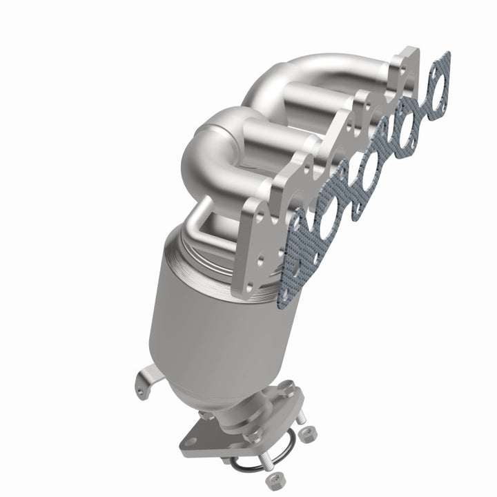 MagnaFlow OEM-Grade Direct-Fit Manifold Catalytic Converter - Chevrolet Spark 2013-2015 1.2L, 360 degree view