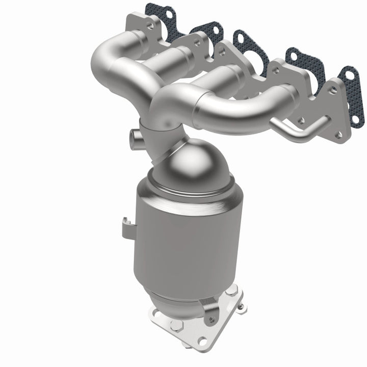 MagnaFlow OEM-Grade Direct-Fit Manifold Catalytic Converter - Chevrolet Spark 2013-2015 1.2L, 360 degree view