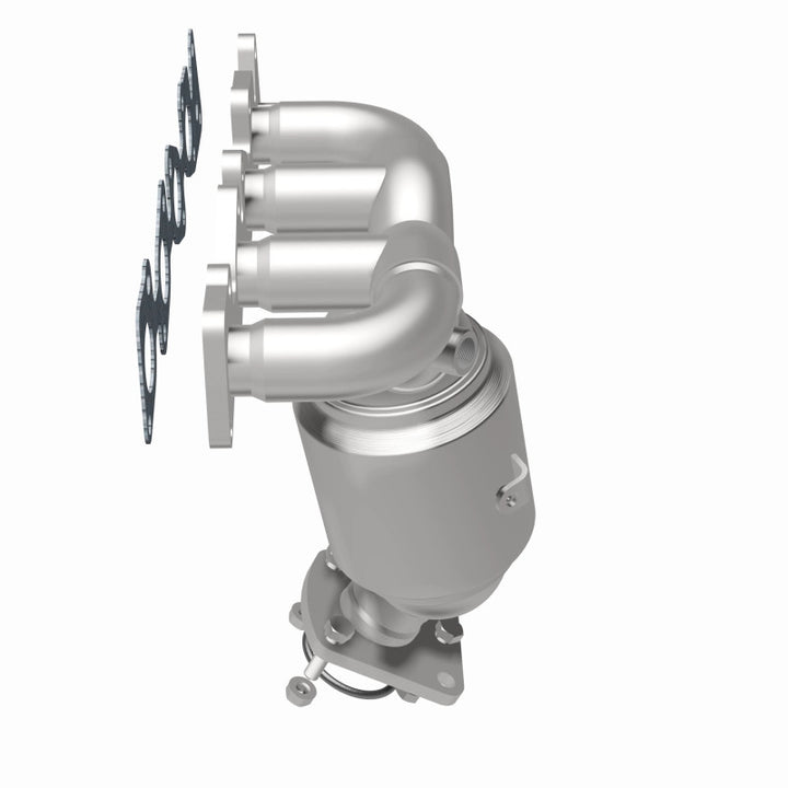 MagnaFlow OEM-Grade Direct-Fit Manifold Catalytic Converter - Chevrolet Spark 2013-2015 1.2L, 360 degree view