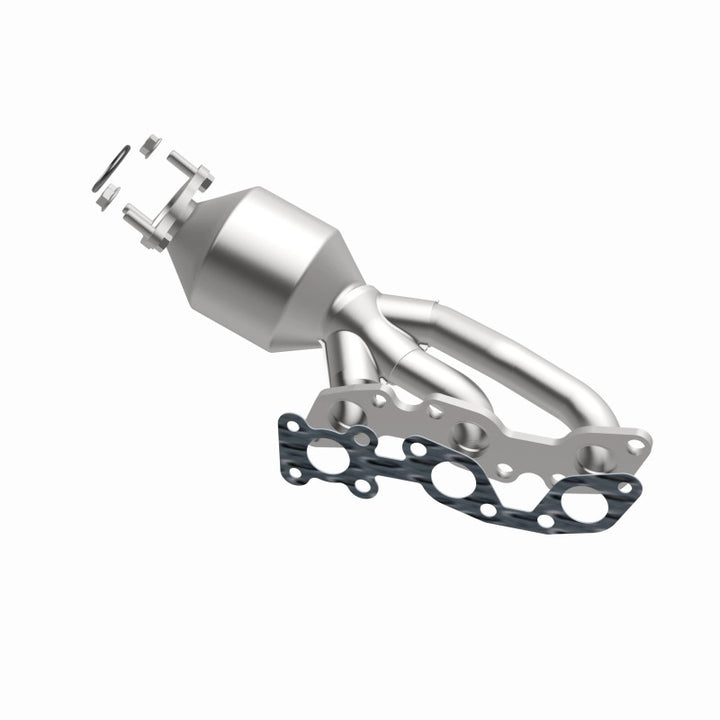 MagnaFlow OEM-Grade Direct-Fit Manifold Catalytic Converter - Nissan Frontier / Xterra 2001-2004 - Passenger Side, view 17