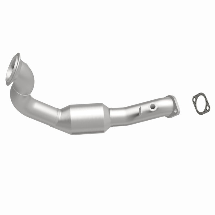 MagnaFlow OEM Grade Federal Direct-Fit Front Catalytic Converter (Cylinders 1-3) - BMW N54 2007-2010, 360 degree view