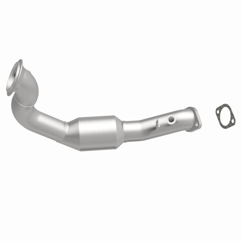 MagnaFlow OEM Grade Federal Direct-Fit Front Catalytic Converter (Cylinders 1-3) - BMW N54 2007-2010, 360 degree view