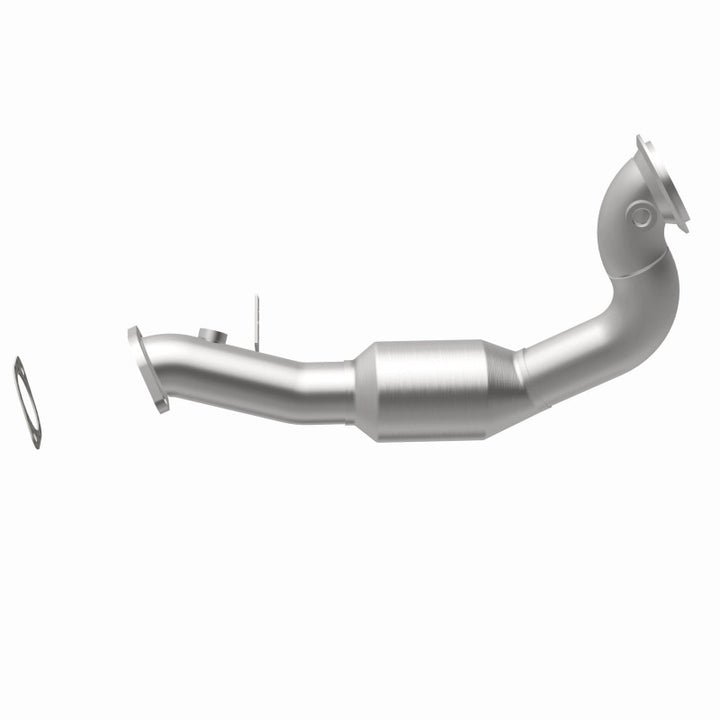 MagnaFlow OEM Grade Federal Direct-Fit Front Catalytic Converter (Cylinders 1-3) - BMW N54 2007-2010, 360 degree view