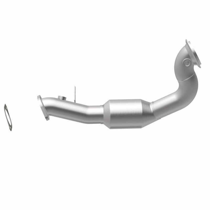 MagnaFlow OEM Grade Federal Direct-Fit Front Catalytic Converter (Cylinders 1-3) - BMW N54 2007-2010, 360 degree view