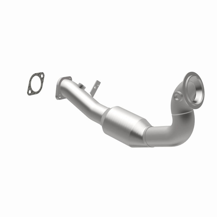 MagnaFlow OEM Grade Federal Direct-Fit Front Catalytic Converter (Cylinders 1-3) - BMW N54 2007-2010, 360 degree view