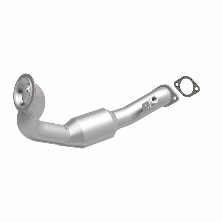MagnaFlow OEM Grade Federal Direct-Fit Front Catalytic Converter (Cylinders 1-3) - BMW N54 2007-2010, 360 degree view