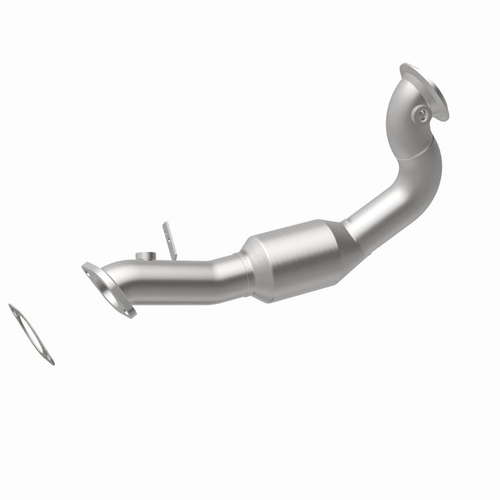 MagnaFlow OEM Grade Federal Direct-Fit Front Catalytic Converter (Cylinders 1-3) - BMW N54 2007-2010, 360 degree view