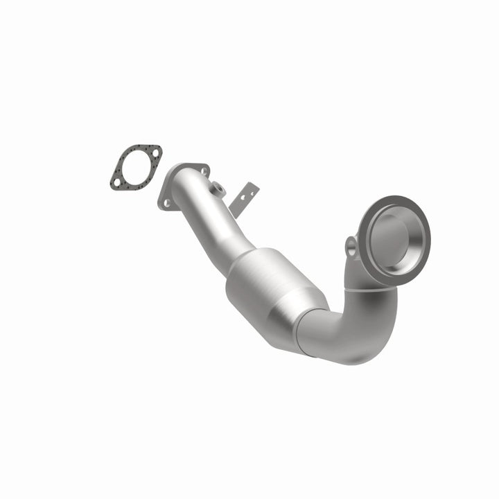 MagnaFlow OEM Grade Federal Direct-Fit Front Catalytic Converter (Cylinders 1-3) - BMW N54 2007-2010, 360 degree view