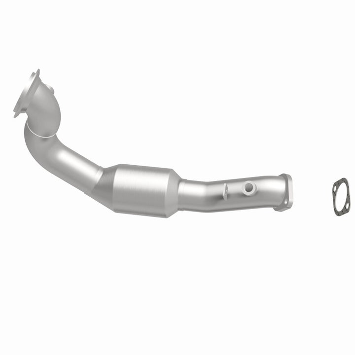 MagnaFlow OEM Grade Federal Direct-Fit Front Catalytic Converter (Cylinders 1-3) - BMW N54 2007-2010, 360 degree view
