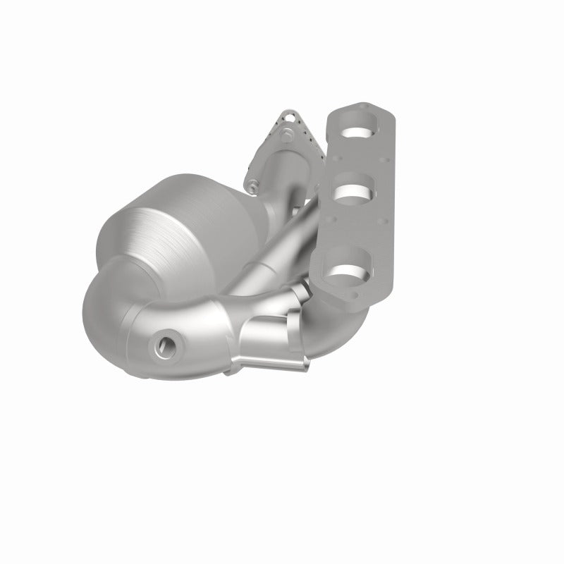 MagnaFlow OEM Grade Right Direct-Fit Manifold Catalytic Converter - Porsche Boxster (986) 2000-2004, 360 degree view