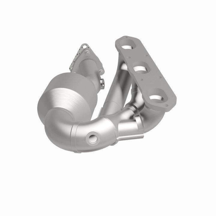 MagnaFlow OEM Grade Right Direct-Fit Manifold Catalytic Converter - Porsche Boxster (986) 2000-2004, 360 degree view