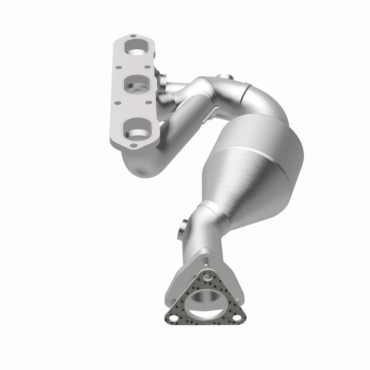 MagnaFlow OEM Grade Right Direct-Fit Manifold Catalytic Converter - Porsche Boxster (986) 2000-2004, 360 degree view