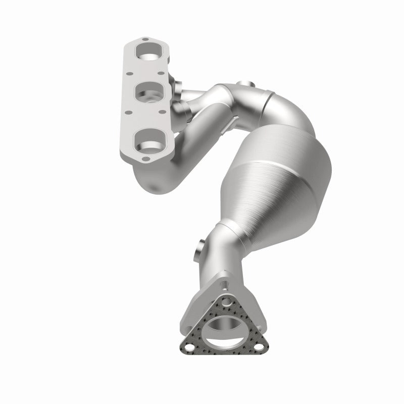 MagnaFlow OEM Grade Right Direct-Fit Manifold Catalytic Converter - Porsche Boxster (986) 2000-2004, 360 degree view