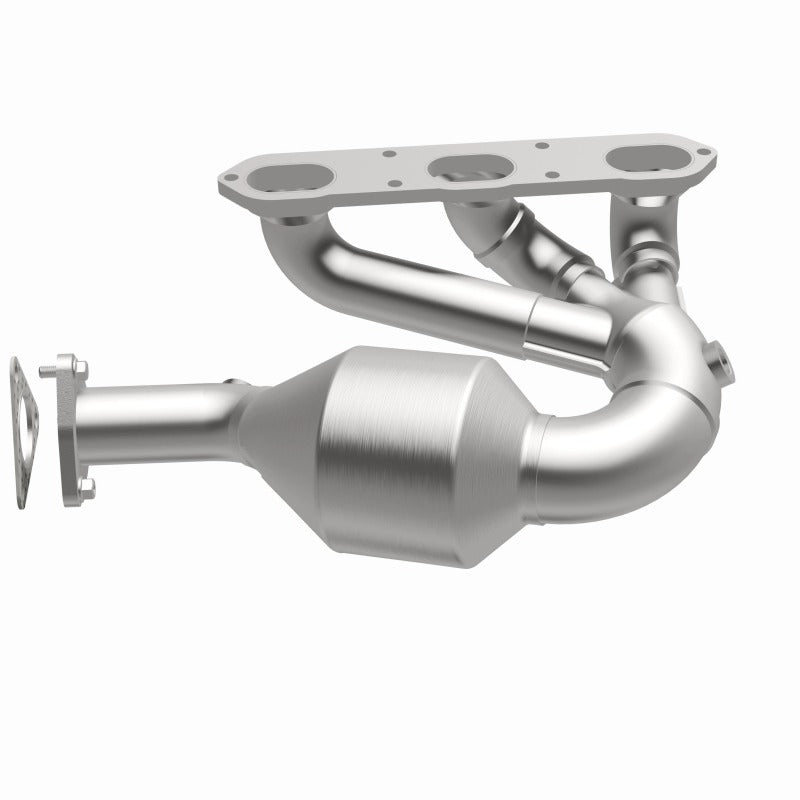 MagnaFlow OEM Grade Right Direct-Fit Manifold Catalytic Converter - Porsche Boxster (986) 2000-2004, 360 degree view
