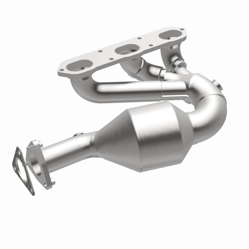 MagnaFlow OEM Grade Right Direct-Fit Manifold Catalytic Converter - Porsche Boxster (986) 2000-2004, 360 degree view