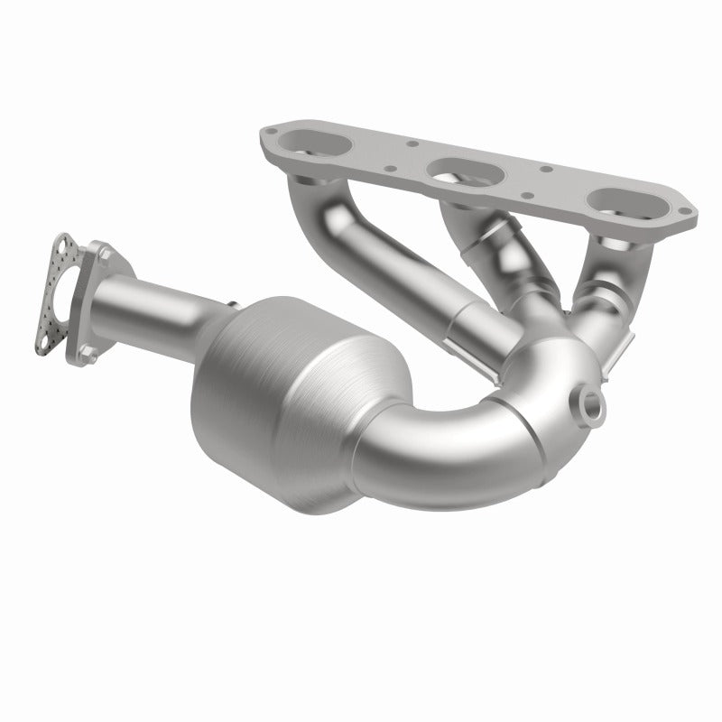 MagnaFlow OEM Grade Right Direct-Fit Manifold Catalytic Converter - Porsche Boxster (986) 2000-2004, 360 degree view