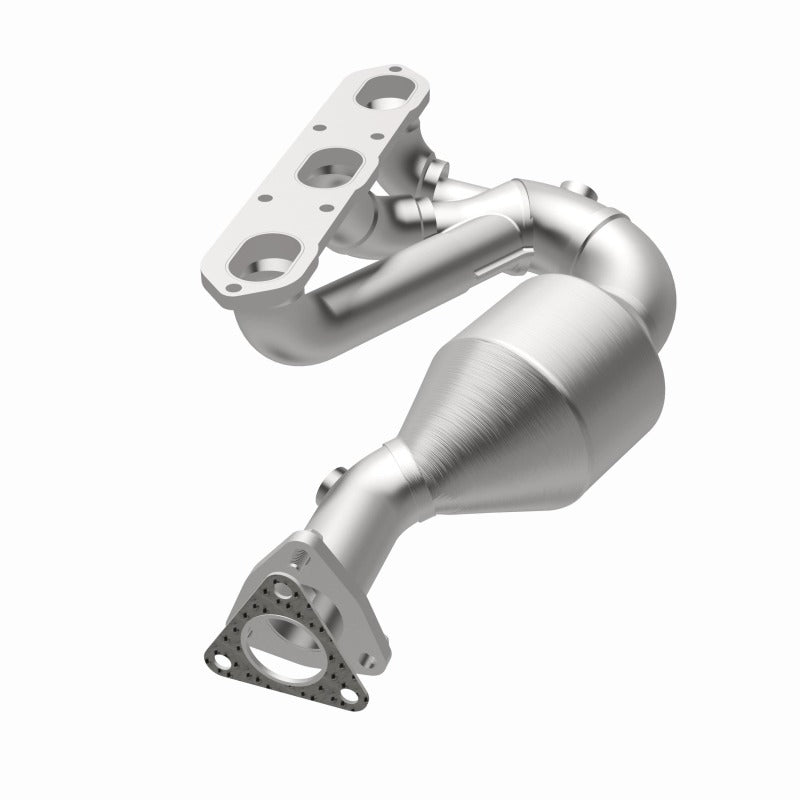 MagnaFlow OEM Grade Right Direct-Fit Manifold Catalytic Converter - Porsche Boxster (986) 2000-2004, 360 degree view