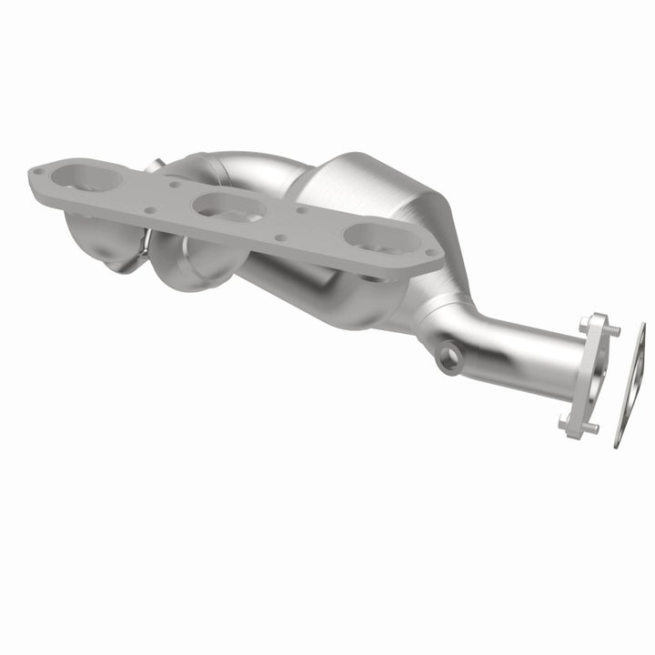 MagnaFlow OEM Grade Right Direct-Fit Manifold Catalytic Converter - Porsche Boxster (986) 2000-2004, 360 degree view