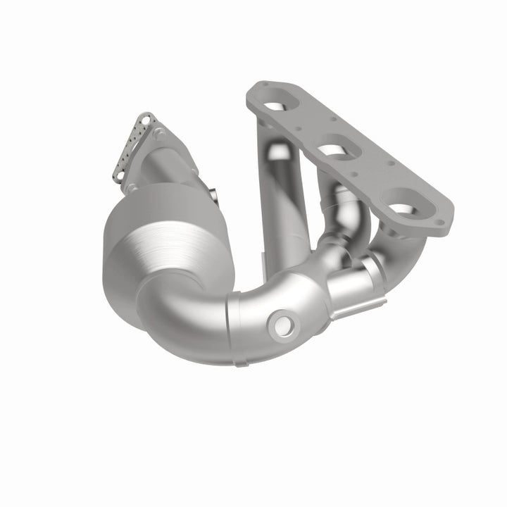 MagnaFlow OEM Grade Right Direct-Fit Manifold Catalytic Converter - Porsche Boxster (986) 2000-2004, 360 degree view