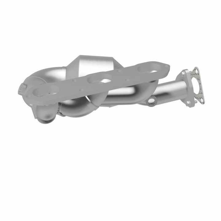 MagnaFlow OEM Grade Right Direct-Fit Manifold Catalytic Converter - Porsche Boxster (986) 2000-2004, 360 degree view