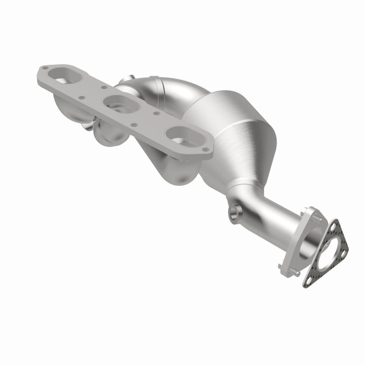 MagnaFlow OEM Grade Right Direct-Fit Manifold Catalytic Converter - Porsche Boxster (986) 2000-2004, 360 degree view