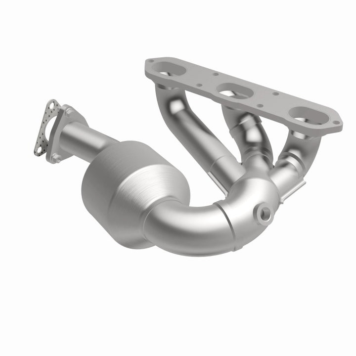 MagnaFlow OEM Grade Right Direct-Fit Manifold Catalytic Converter - Porsche Boxster (986) 2000-2004, 360 degree view
