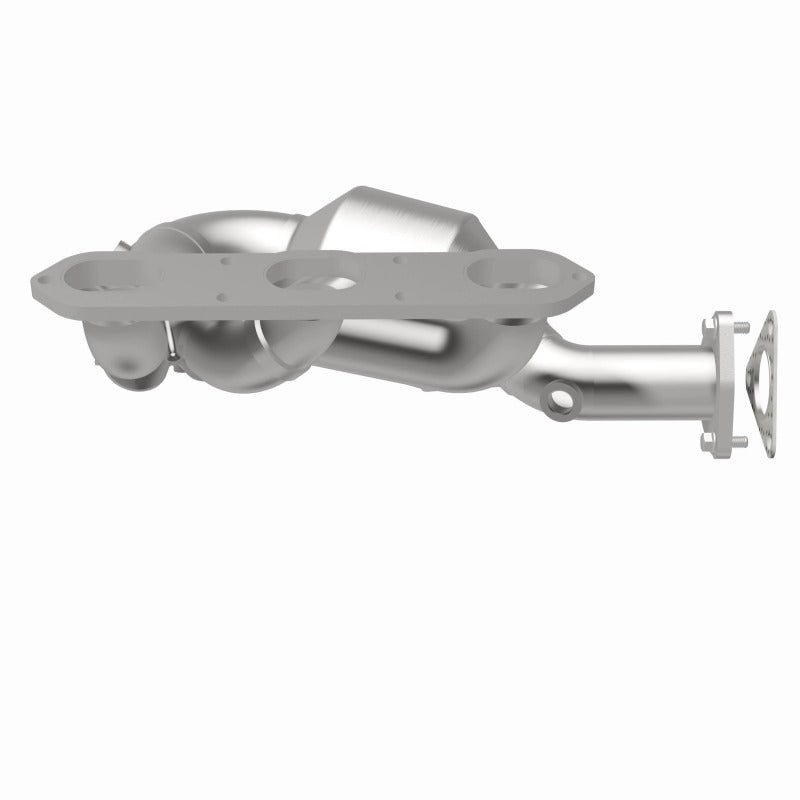 MagnaFlow OEM Grade Right Direct-Fit Manifold Catalytic Converter - Porsche Boxster (986) 2000-2004, 360 degree view