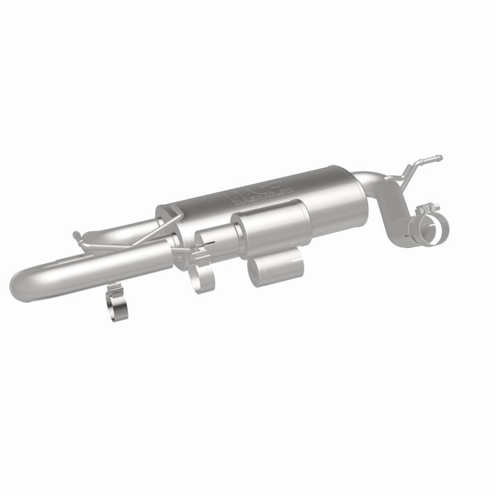 MagnaFlow Overland Series Axle-Back Exhaust - Jeep Wrangler JK 3.6/3.8L V6 2007-2018 - High-Clearance Tailpipe, view 25