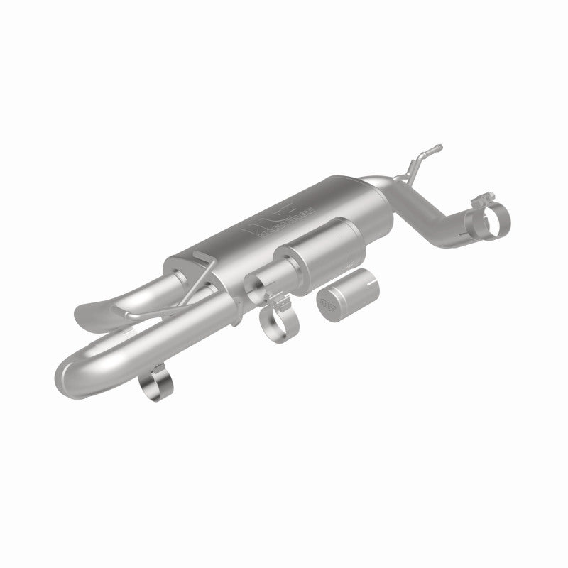 MagnaFlow Overland Series Axle-Back Exhaust - Jeep Wrangler JK 3.6/3.8L V6 2007-2018 - High-Clearance Tailpipe, view 26