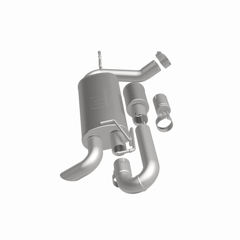 MagnaFlow Overland Series Axle-Back Exhaust - Jeep Wrangler JK 3.6/3.8L V6 2007-2018 - High-Clearance Tailpipe, view 27