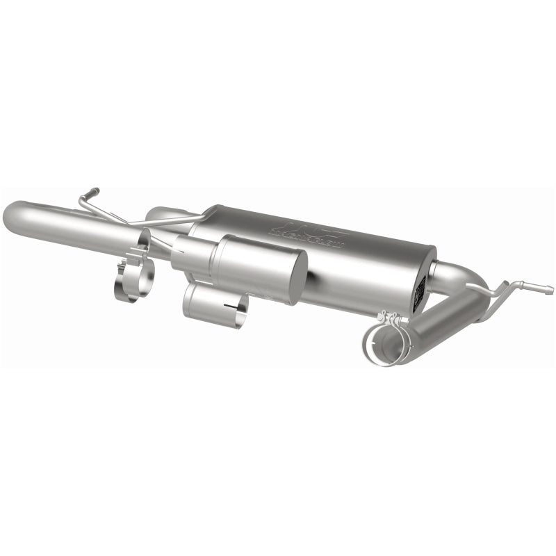 MagnaFlow Overland Series Axle-Back Exhaust - Jeep Wrangler JK 3.6/3.8L V6 2007-2018 - High-Clearance Tailpipe, view 28
