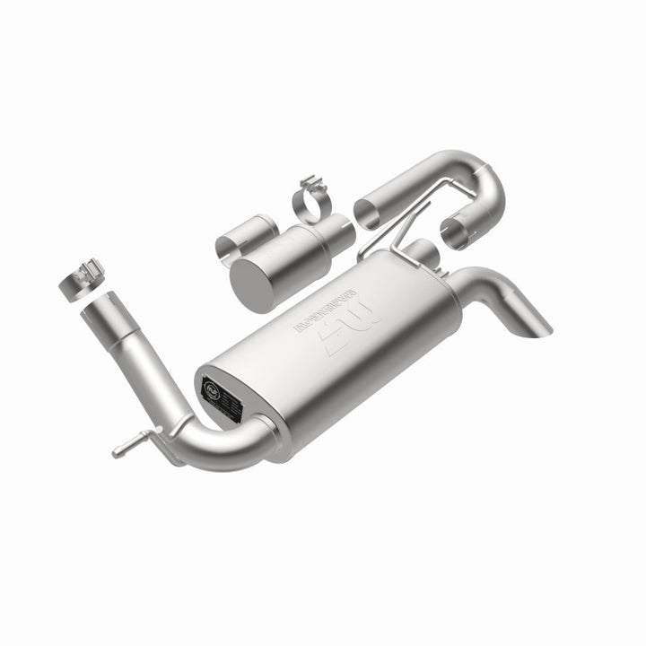 MagnaFlow Overland Series Axle-Back Exhaust - Jeep Wrangler JK 3.6/3.8L V6 2007-2018 - High-Clearance Tailpipe, view 30