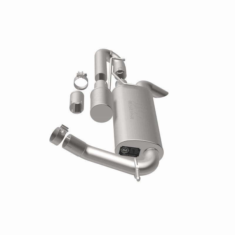 MagnaFlow Overland Series Axle-Back Exhaust - Jeep Wrangler JK 3.6/3.8L V6 2007-2018 - High-Clearance Tailpipe, view 37