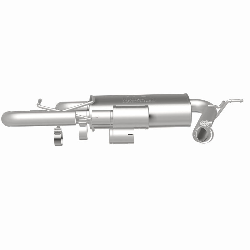 MagnaFlow Overland Series Axle-Back Exhaust - Jeep Wrangler JK 3.6/3.8L V6 2007-2018 - High-Clearance Tailpipe, view 9