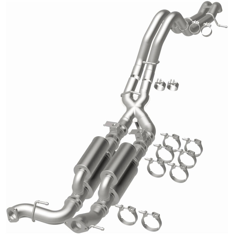 MagnaFlow Overland Series Cat-Back Exhaust - Ford Bronco Raptor 3.0L 2022-2025, view 26