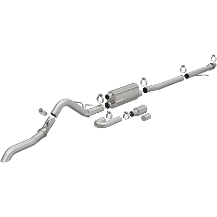 MagnaFlow Overland Series Cat-Back Exhaust - Ford Ranger 2024-2025 - High Clearance Exit