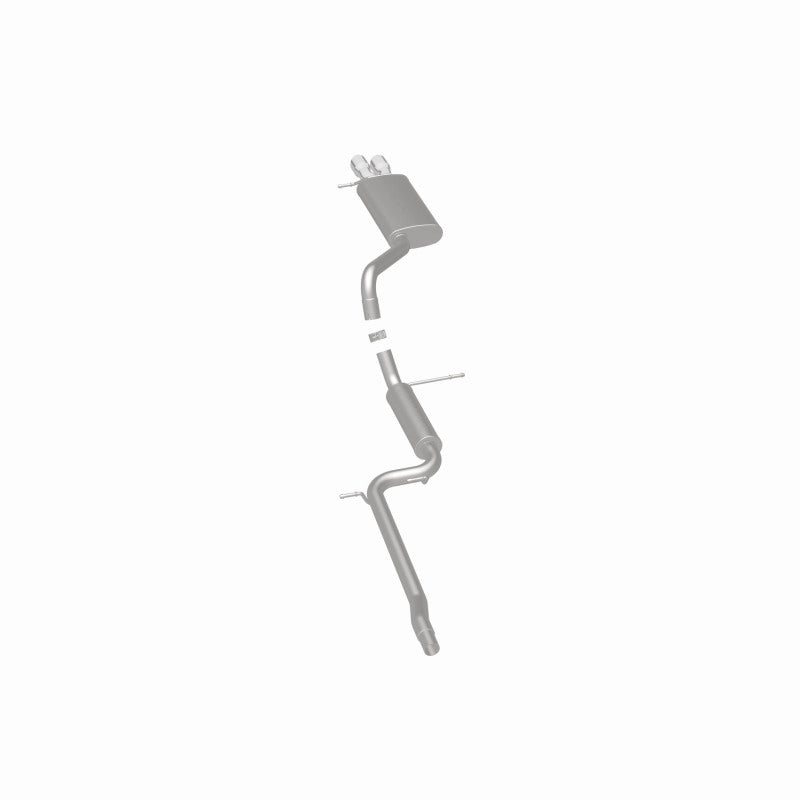 MagnaFlow Performance Cat-Back Exhaust System Dual Straight Drive Side Rear Exit VW Jetta 2011-2014 2.0L, view 13