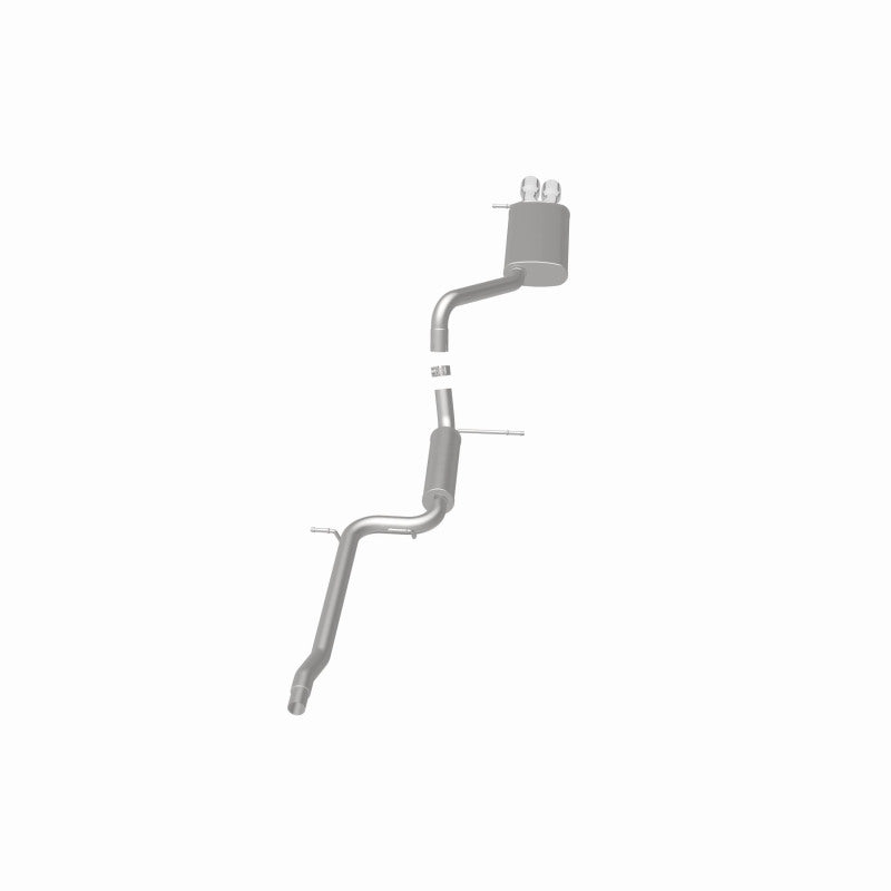 MagnaFlow Performance Cat-Back Exhaust System Dual Straight Drive Side Rear Exit VW Jetta 2011-2014 2.0L, view 33