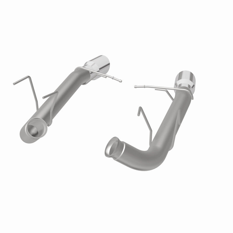 MagnaFlow Race Series Axle-Back Exhaust - Ford Mustang GT 2011-2012 5.0L - Polished Tips, 360 degree view